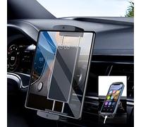 xuenair iPad Mini Car Mount, [360° Rotatable & Firmly Grip & Never Fall Off] Air Vent Tablet Mount for Car, Z Fold 6 Accessories for iPad Pro Air Mini Z Fold 7 6 5 4 3 iPhone 15 14 Pro Max Samsung