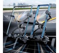 xuenair Long Arm Z Fold Car Mount, Gravity Fold 7 Car Mount, [Thick Case Friendly] Phone Holder for Samsung Galaxy Z Fold 7 6 5 4 3 2 iPhone 17 16 15 14