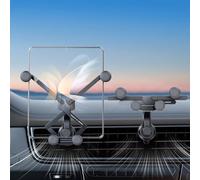 xuenair Z Fold 7 6 5 4 3 2 Car Mount Accessories, [2 Forms & Thick Case Friendly] Gravity Cell Phone Holder Mount for Samasung Galaxy Fold 7 6 5 4 3 2 Google Pixel 9 Pro Fold S25 Ultra iPhone 17 16 15