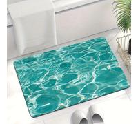 xueneige High Absorbency Anti-Slip Water Ripple Diatomite Entry Bath Rug Bathroom Easy Maintenance