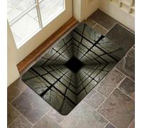 xueneige Optical Illusion Rug Crystal Velvet 3D Door Mat With Memory Foam Cushion Cool 3D Visual Effect Non-Slip Indoor Mat Perfect For Entryway Or Living Room In 40 x 60cm Size