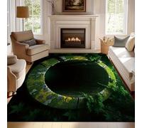 xueneige Optical Illusion Rug Crystal Velvet 3D Door Mat With Memory Foam Cushion Cool 3D Visual Effect Non-Slip Indoor Mat Perfect For Entryway Or Living Room In 40 x 60cm Size