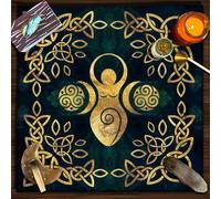 xueneige Tarot Altar Cloth Square Witchcraft Mat Divination Altar Tablecloth for Cards Reading Witchcraft Crystals Rituals Spiritual Supplies