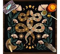 xueneige Tarot Altar Cloth Square Witchcraft Mat Divination Altar Tablecloth for Cards Reading Witchcraft Crystals Rituals Spiritual Supplies