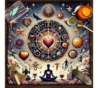 xueneige Tarot Altar Cloth Witchcraft Mat Spiritual Cloth Square Divination Mat for Cards Reading Witchcraft Crystals Rituals Spiritual Supplies