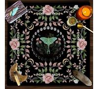 xueneige Tarot Altar Tablecloth Divination Mat Witchcraft witch altar Tablecloth for Cards Reading Witchcraft Crystals Rituals Spiritual Supplies