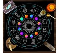 xueneige Tarot Altar Tablecloth Divination Mat Witchcraft witch altar Tablecloth for Cards Reading Witchcraft Crystals Rituals Spiritual Supplies
