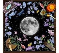 xueneige Tarot Altar Tablecloth Divination Mat Witchcraft witch altar Tablecloth for Cards Reading Witchcraft Crystals Rituals Spiritual Supplies