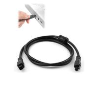 Xueniu 4Pin AMS Lite Extension Cable for 3D Printer Bambu Lab A1/Mini, Length 1M 22AWG Copper PVC Shell Jumper Cord with Magnetic Ring Compatible with A1 Series Only, Black