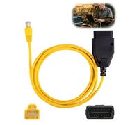 Xueniu Ethernet Cable for BMW 1.8M ENET Interface RJ45 Cable for Coding F-Series Single Module Programming Modules Hiding Diagnosis ENET Data Line E-sys Icom Wire for Connector Tools