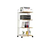 XUEQIZHENG Printer Stand, Minimally Designed Office Storage Rack Multi-layer Floor Standing Mobile Printer