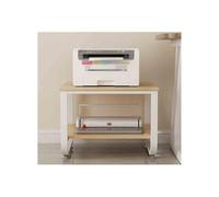 XUEQIZHENG Printer Stand, Office Printer Rack Household Storage, and Organization Copier Placement(Yellow)