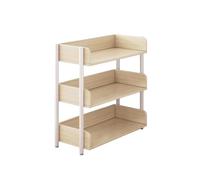 XUEQIZHENG Printer Stand, Printer Shelf Beside The Desk Simple Bookshelf Floor Storage Rack Office Multi-storey Organizing(S)