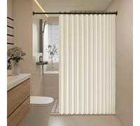 XUEQXUE Blackout Accordion Door Curtain 150 x 202 cm Blackout, Thermal, Energy Saving, Soundproof, Dividers Pleated Magnetic Door Curtain for Office Bathroom Bedroom Doorway, Beige