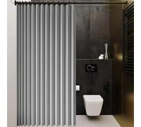 XUEQXUE Blackout Door Curtain 220 x 199 cm Thermal Noise Reducing Dim Out, Sound, Isolate Oil Smoke Home Room Darkening Door Curtains for Bedroom Room Living Doorway, Grey