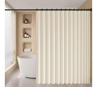 XUEQXUE Magnetic Door Curtain 134 x 197 cm Blackout, Privacy, Room Divider, Privacy, Isolate Oil Smoke Blackout Fabric Folding Curtain for Bedroom Room Living Doorway, Beige