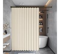 XUEQXUE Room Divider Curtains 129 x 197 cm Blackout, Privacy, Room Divider, Privacy, Isolate Oil Smoke Closet Curtains for Bedroom for Bedroom Bathroom Living, Beige