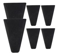 XUEYEGONGJI 6PCS Air Fryer Basket Silicone Feet to Increase The Height, Non Slip Silicone Foot for Round/Square Air Fryer Racks, Portable Stacking Rack Accessory 1.3x1.8, Feet