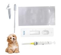 XUEYEGONGJI Dog Pregnancy Test Kit at Home, Fast and Accurate Detection Dog Pregnancy Test with Buffer, Disposable Early Pregnancy Test for Dogs