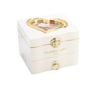 XUEYEGONGJI Musical Jewelry Box Music Box Jewellery Storage Box Music Case with Drawer Gift for Girl Musical Boxes And Figurines