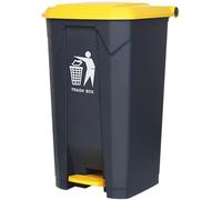 XUEYEGONGJI Pedal Bin 20L Large Garbage Bin with Lid Leakproof Thick Waste with Built-In Handle Trash Can Dustbin for Kitchen Office Hotel 5.7x11x11 Inch, Pedal