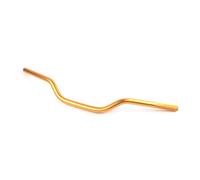XUEZHEN Motorcycle Handlebars，Pro Taper Handlebars 22mm 7/8'' Motorcycle Handlebar Aluminum Alloy Steering Wheel(Gold-laser logo)