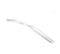 XUEZHEN Motorcycle Handlebars，Pro Taper Handlebars 22mm Universal Motorcycle Handlebar Aluminum Anodizing Steering Wheel(Silver-laser logo)