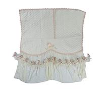 XUEZHEN Tv Cover，Outdoor Tv Cover TV Dust Covers Hanging Wall Mounted Flower Lace Dustproof Television Household Trades