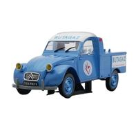 XUFQRAN Miniature display 1:24 Scale For Citroen 2CV Pick Up Butagaz Car Die Cast Model Collection Kit Static Ornaments Simulation collection