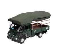 XUFQRAN Miniature display 1:24 Scale For Hong Kong Green Pickup Alloy Car Die Cast Model Kit Static Collection Ornaments Simulation collection