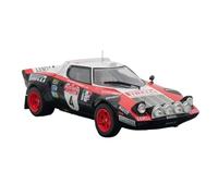 XUFQRAN Miniature display 1:24 Scale For Lancia Stratos HF WRC 1978 Rally Car Die Cast Model Kit Collection Static Ornaments Simulation collection