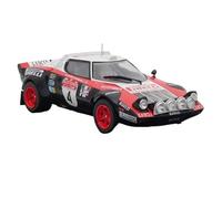 XUFQRAN Miniature display 1:24 Scale For Lancia Stratos HF WRC Alloys Car Die Cast Model Kit Static Collection Ornaments Simulation collection