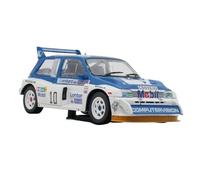 XUFQRAN Miniature display 1:24 Scale For MG Metro 6R4 WRC 1985 Rally Car Die Cast Model Kit Collection Static Ornaments Simulation collection