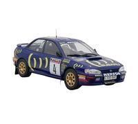XUFQRAN Miniature display 1:24 Scale For Subaru Impreza 555 WRC 1995 Car Die Cast Model Kit Collection Static Ornaments Simulation collection