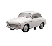 XUFQRAN Miniature display 1:24 Scale For Syrena 104 1966 USSR Car Die Cast Model Collection Kit Hobbyist Static Ornaments Simulation collection