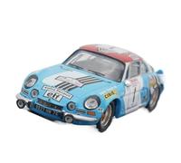 XUFQRAN Miniature display 1:43 Scale For Alpine Renault A110 1800 WRC 1973 Car Die Cast Collectible Model Static Ornaments Simulation collection