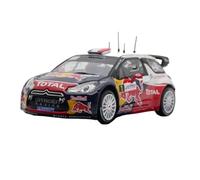 XUFQRAN Miniature display 1:43 Scale For Citroen DS3 WRC 2012 Loeb Rally Car Die Cast Model Collectible Kit Static Ornaments Simulation collection