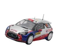 XUFQRAN Miniature display 1:43 Scale For Citroen DS3 WRC 2013 Car Die Cast Collectible Model Hobbyist Static Ornaments Simulation collection