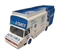 XUFQRAN Miniature display 1:43 Scale For France 1974 Berliet Simca Alloys Car Model Die Cast Kit Static Collection Ornaments Simulation collection