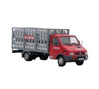 XUFQRAN Miniature display 1:43 Scale For Spain Iveco Pegaso Daily Cepsa 1994 Car Die Cast Model Collectible Kit Ornaments Simulation collection