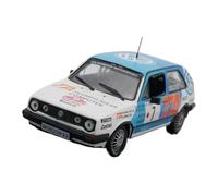 XUFQRAN Miniature display 1:43 Scale For Volkswagen Golf GTI WRC 1987 Car Die Cast Model Collectible Kit Static Ornaments Simulation collection
