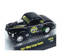 XUFQRAN Miniature display 1:64 Scale For 1941 Willys Classic Car Alloy Die Cast Model Kit Static Collection Ornaments Simulation collection