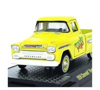 XUFQRAN Miniature display 1:64 Scale For 1959 Chevrolet Fleetside Alloys Car Die Cast Model Kit Collection Static Ornaments Simulation collection