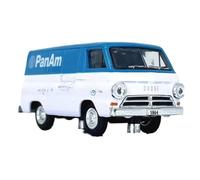 XUFQRAN Miniature display 1:64 Scale For 1964 Dodge A100 Panel Van Alloy Car Die Cast Model Kit Static Collection Ornaments Simulation collection
