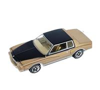 XUFQRAN Miniature display 1:64 Scale For 1980 Chevrolet Monte Carlo Alloy Car Die Cast Model Kit Collection Static Ornaments Simulation collection
