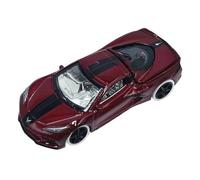 XUFQRAN Miniature display 1:64 Scale For 2020 Chevrolet Corvette Alloy Car Die Cast Model Kit Collection Static Ornaments Simulation collection