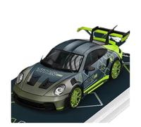 XUFQRAN Miniature display 1:64 Scale For 992 GT3 RS TITAN Alloy Car Die Cast Model Kit Collection Static Ornaments Simulation collection