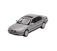 XUFQRAN Miniature display 1:64 Scale For BMW E38 750IL Aspen Alloy Car Model Die Cast Kit Static Collection Ornaments Simulation collection