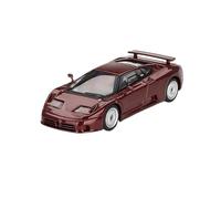XUFQRAN Miniature display 1:64 Scale For Bugatti EB110 GT Red Alloy Car Model Die Cast Kit Static Collection Ornaments Simulation collection