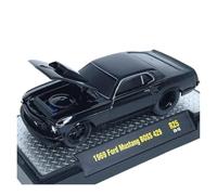 XUFQRAN Miniature display 1:64 Scale For Ford Mustang BOSS Alloy Car Die Cast Model Kit Static Collection Ornaments Simulation collection